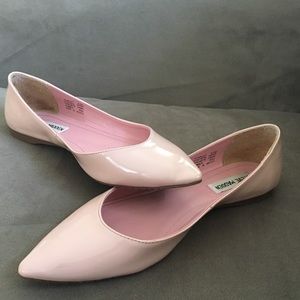Steve Madden pale pink flats.